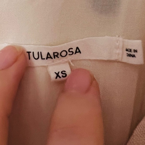 Tularosa Lainey Polka Dot Jumpsuit Ivory and Black - Picture 8 of 10